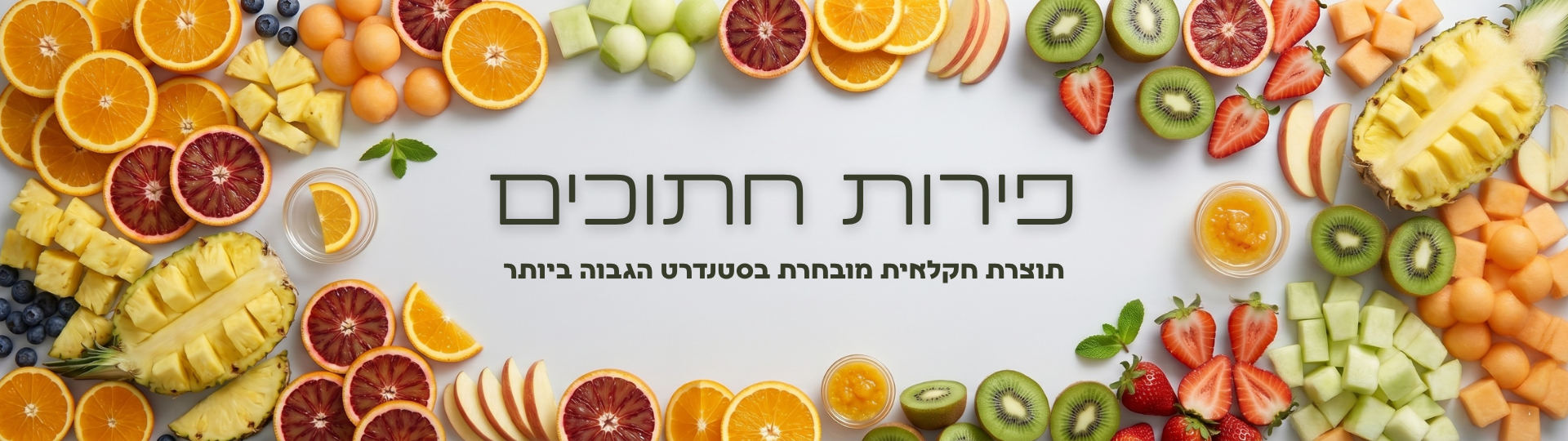 פירות חתוכים טריים