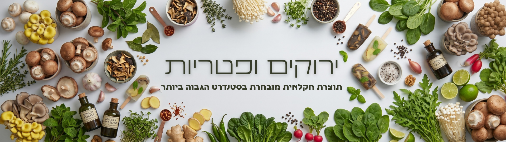 ירוקים ופטריות